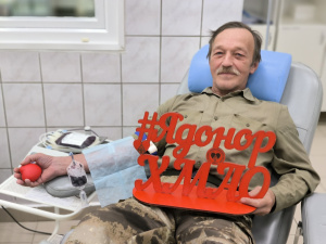 Преданность донорскому делу: за плечами югорчанина 359 донаций
