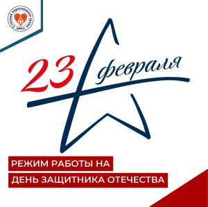 Режим в преддверии Дня защитника Отечества.