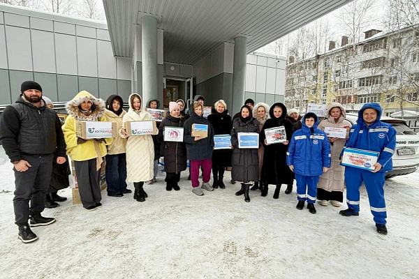 Медики Нижневартовска традиционно направили гуманитарную помощь