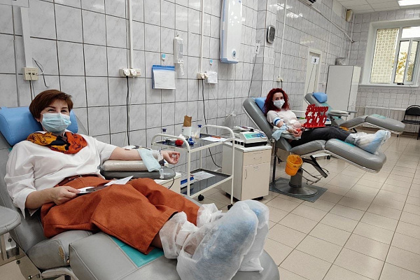 Библиотекари в Службе крови