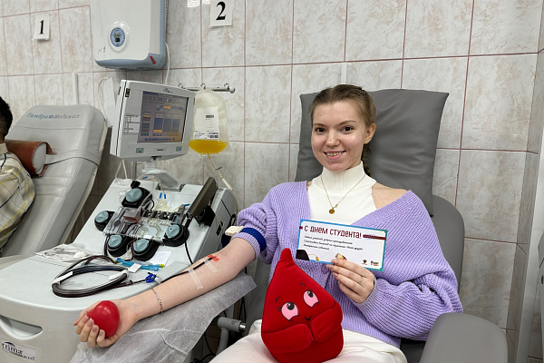 Студенты Югры вступили в донорское движение