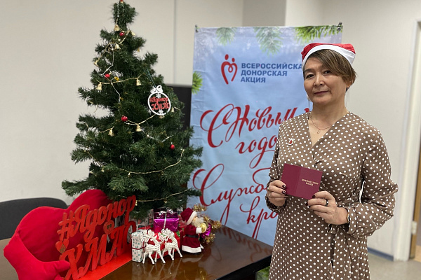 В Югре на 62 Почётных донора стало больше
