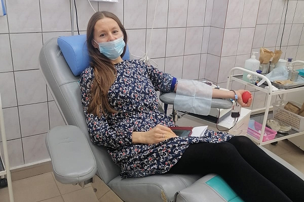 Надежные помощники Службы крови