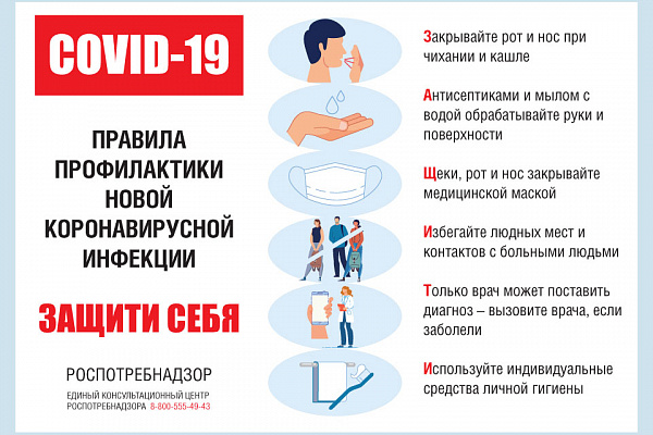 Январь в учреждении посвящен месячнику профилактики острых респираторных инфекций, в том числе новой коронавирусной инфекции