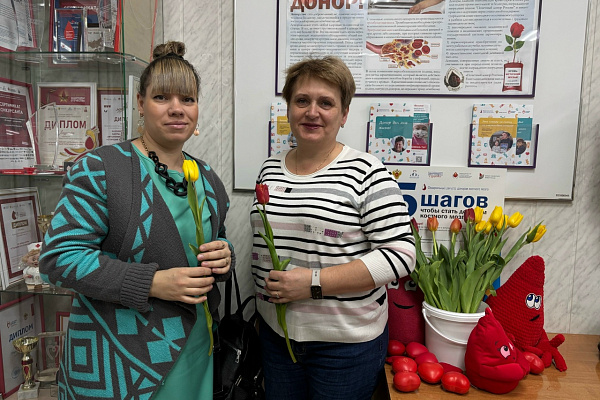 Доноры Югры, с праздником весны!