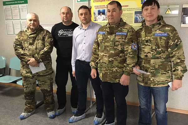 Полиция Югры приняла участие в донорской акции