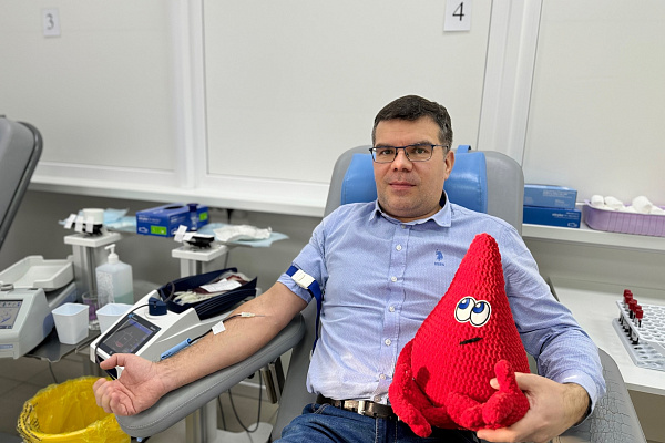 В венах доноров Югры течет мужество