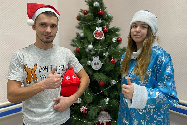 Служба крови Югры провела новогоднюю акцию