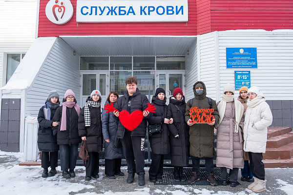 Будущие медики узнали о донорстве