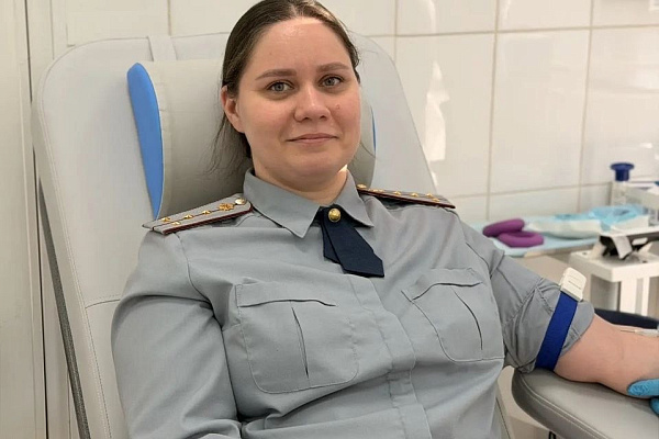 Сотрудники УФСИН вновь приняли участие в донорской акции.