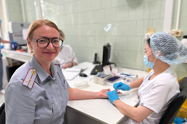 УФСИН сдаёт кровь!