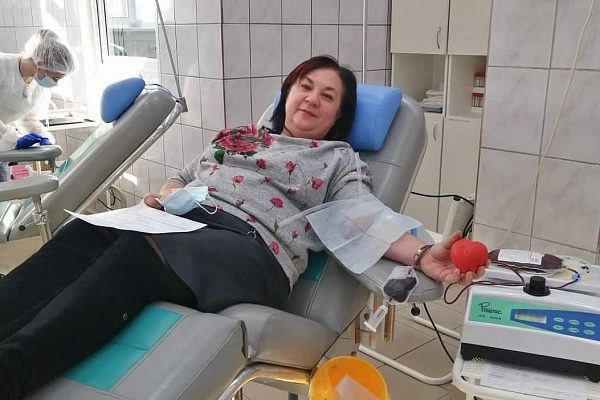 Новые участники донорских акций