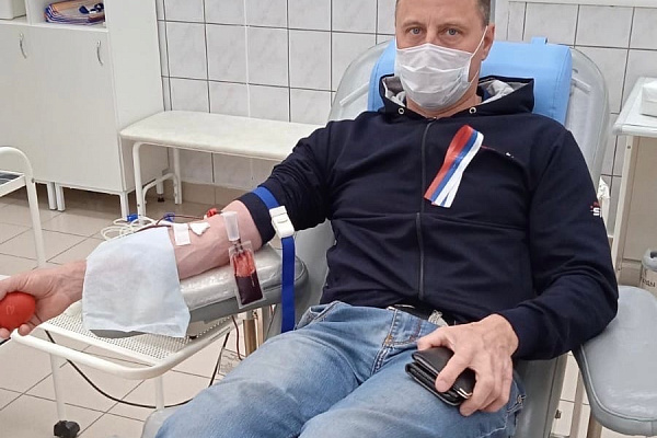 Служба крови к празднику готова!
