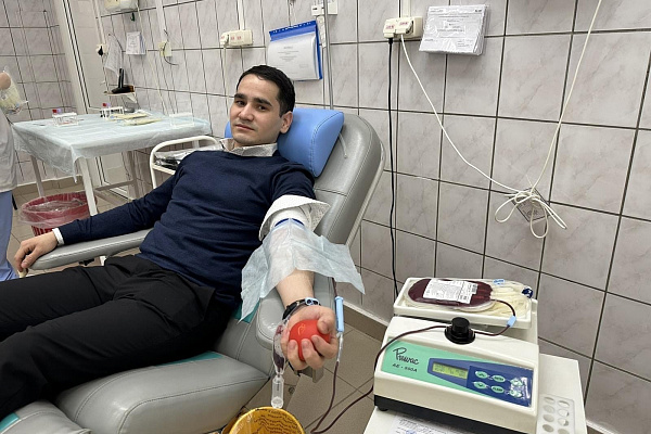 Надежные помощники Службы крови