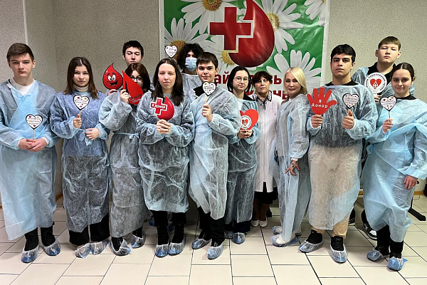 Уроки донорства в Службе крови