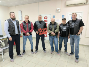 Старт мотосезона с доброго дела