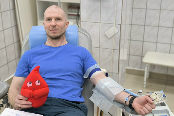 Сила единства: спасатели пополнили банк крови.