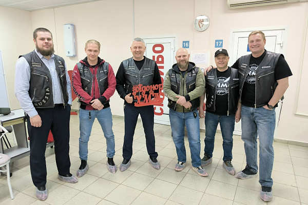 Старт мотосезона с доброго дела