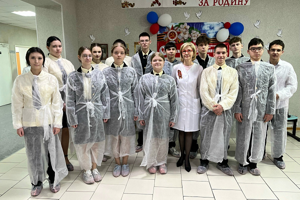 Познавательная экскурсия в службе крови