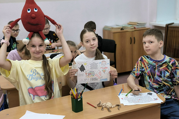 Азы донорства  с юных лет